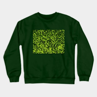 Green Foliage Background Crewneck Sweatshirt